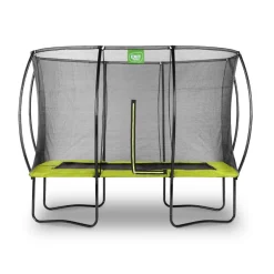 Exit Toys Exit - Cama elástica Silhouette rectangular verde 214 cm* Camas Elásticas