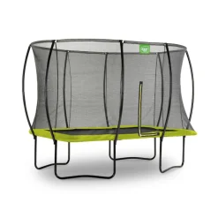 Exit Toys Exit - Cama elástica Silhouette rectangular verde 214 cm* Camas Elásticas