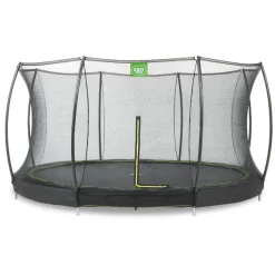 Exit Toys Exit - Cama elástica Silhouette redonda de suelo 427 cm* Camas Elásticas