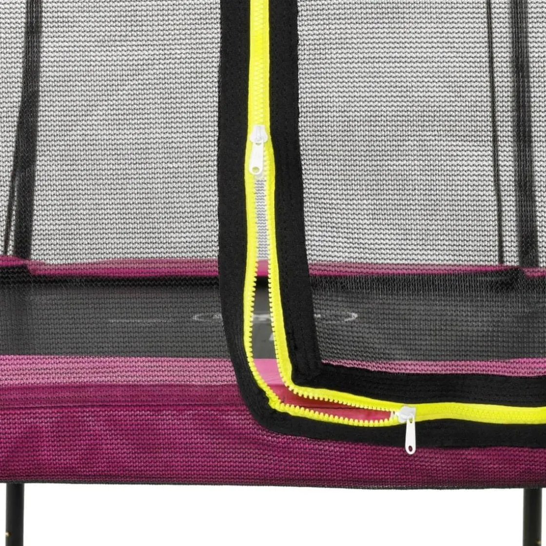 Exit Toys Exit - Cama elástica Silhouette redonda rosa 366 cm* Camas Elásticas