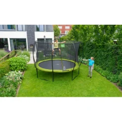 Exit Toys Exit - Cama elástica Silhouette redonda verde 305 cm