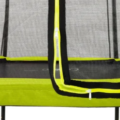 Exit Toys Exit - Cama elástica Silhouette rectangular verde 244 cm