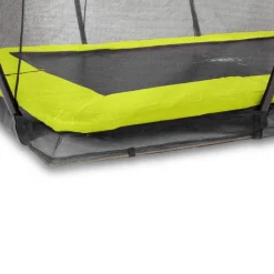 Exit Toys Exit - Cama elástica Silhouette rectangular de suelo verde 214 cm