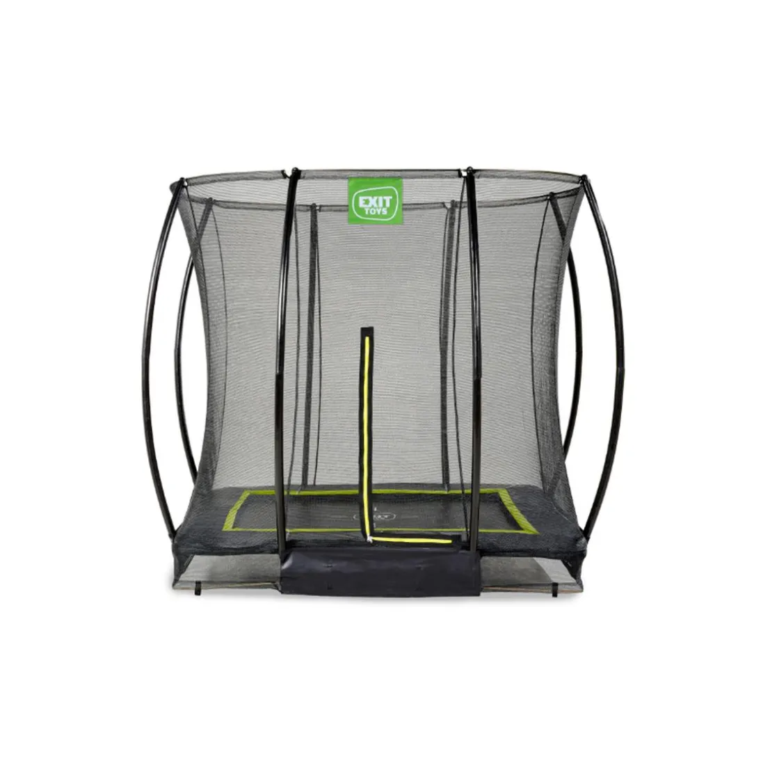 Exit Toys Exit - Cama elástica Silhouette rectangular de suelo 153 cm* Camas Elásticas