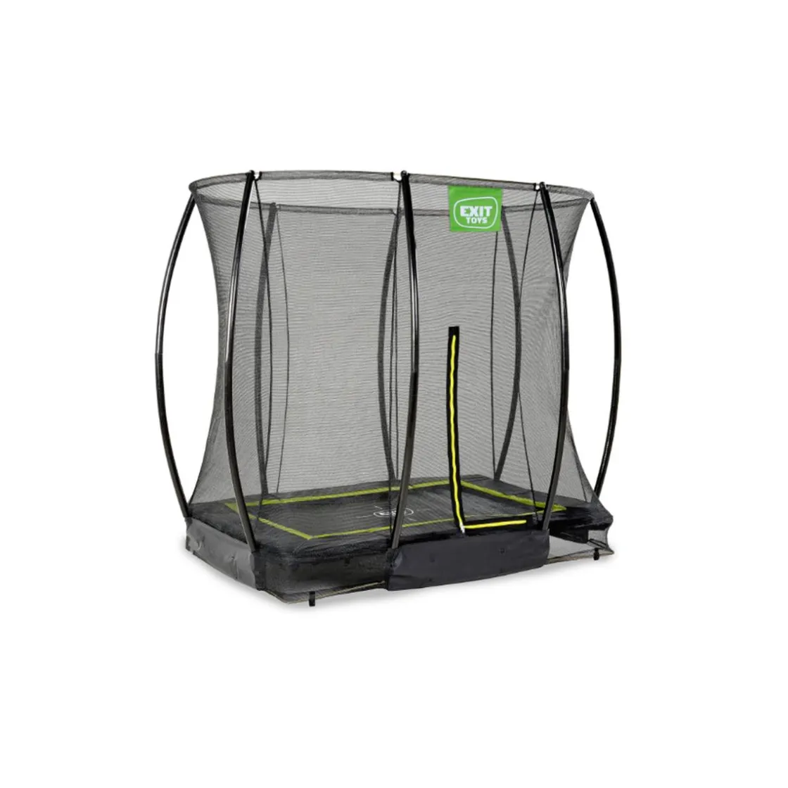 Exit Toys Exit - Cama elástica Silhouette rectangular de suelo 153 cm* Camas Elásticas