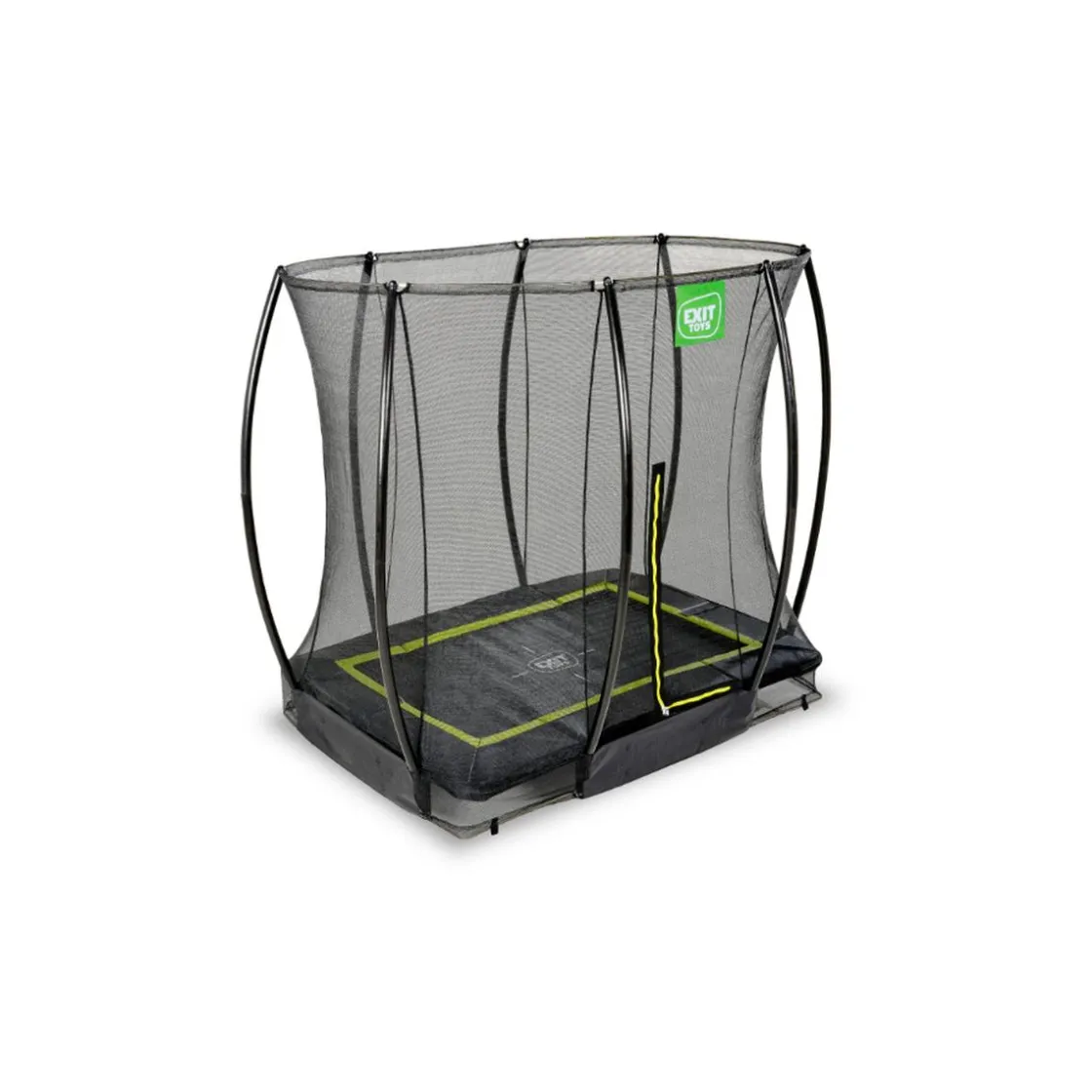 Exit Toys Exit - Cama elástica Silhouette rectangular de suelo 153 cm* Camas Elásticas