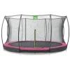 Exit Toys Exit - Cama elástica Silhouette redonda de suelo rosa 427 cm* Camas Elásticas