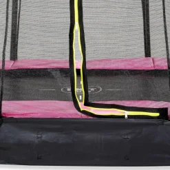 Exit Toys Exit - Cama elástica Silhouette redonda de suelo rosa 427 cm* Camas Elásticas