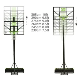 Exit Toys Exit - Canasta de baloncesto portatil Comet* Deportes