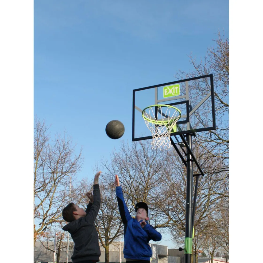 Exit Toys Exit - Canasta de baloncesto Galaxy para suelo* Deportes