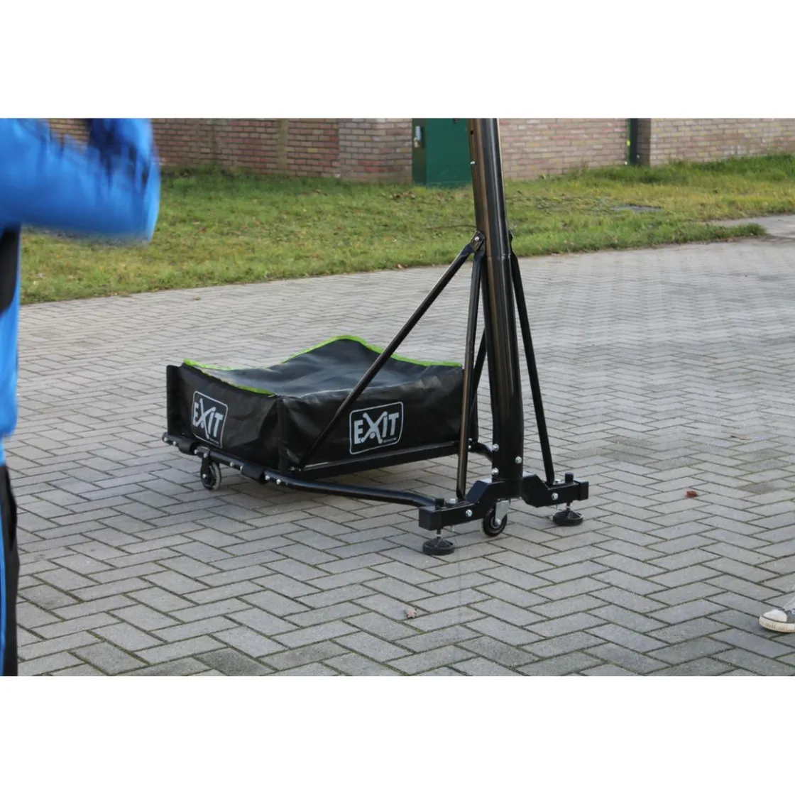 Exit Toys Exit - Canasta de baloncesto con ruedas y aro para mates Galaxy