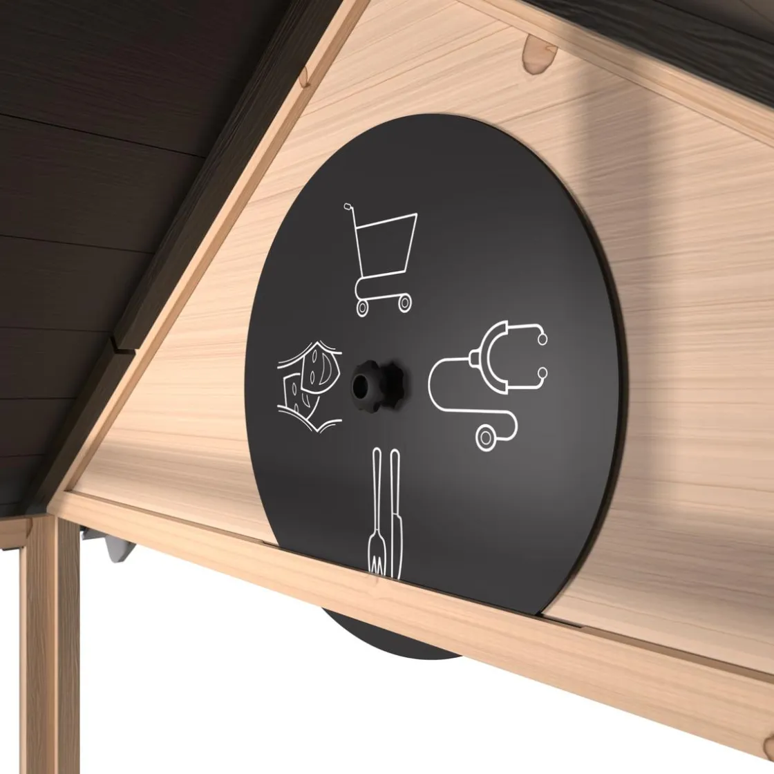 Exit Toys Exit - Casa de madera Hika para jardín