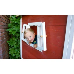 Exit Toys EXIT - Casita Fantasía de madera roja* Casas