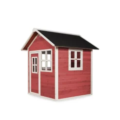Exit Toys EXIT - Casita Loft de madera roja* Casas