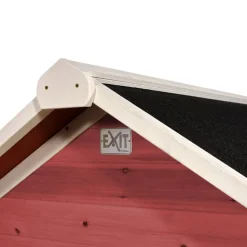 Exit Toys EXIT - Casita Loft de madera roja* Casas