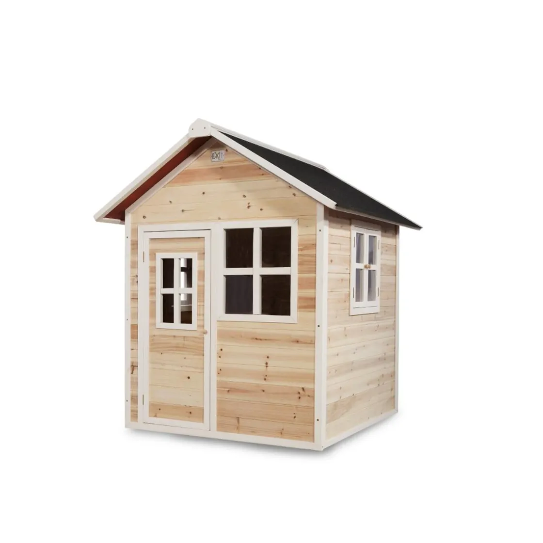 Exit Toys Exit - Casita Loft de madera natural