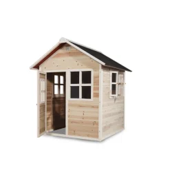 Exit Toys Exit - Casita Loft de madera natural