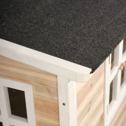 Exit Toys Exit - Casita Loft de madera natural