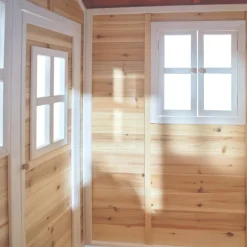 Exit Toys Exit - Casita Loft de madera natural