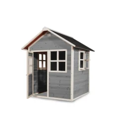 Exit Toys EXIT - Casita Loft de madera gris