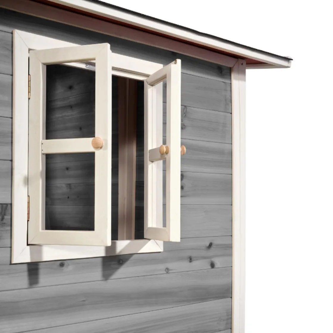 Exit Toys EXIT - Casita Loft de madera gris