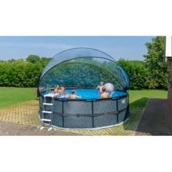 Exit Toys EXIT - Cúpula de piscina redonda 450 cm* Piscinas|Juguetes De Verano