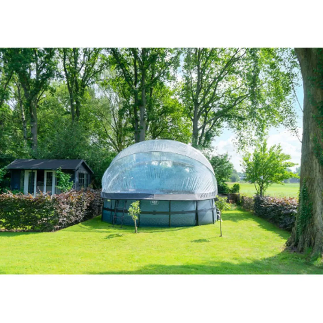 Exit Toys EXIT - Cúpula de piscina redonda 488 cm
