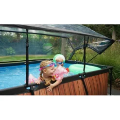 Exit Toys EXIT - Cúpula de piscina rectangular 220 cm