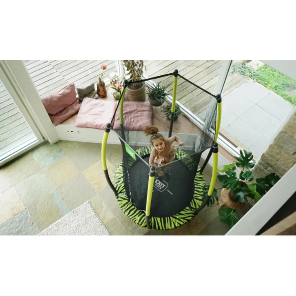 Exit Toys EXIT - Mini Cama elástica redonda 140 cm* Camas Elásticas