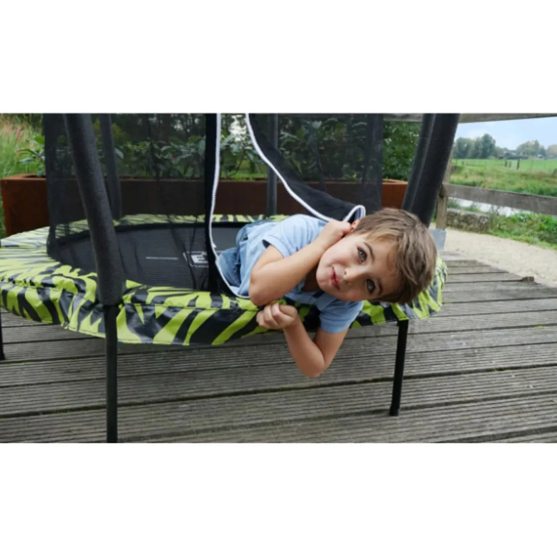 Exit Toys EXIT - Mini Cama elástica redonda 140 cm* Camas Elásticas