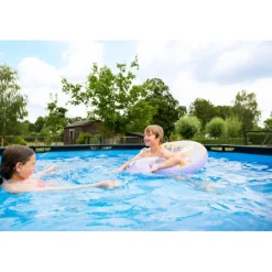 Exit Toys EXIT - Piscina Wood redonda con bomba de filtro 360 cm