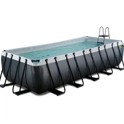 Exit Toys Exit - Piscina Black Leather 540 x 250 x 122 cm con filtro de cartucho* Piscinas|Juguetes De Verano