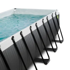 Exit Toys Exit - Piscina Black Leather 540 x 250 x 122 cm con filtro de arena