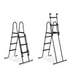 Exit Toys EXIT - Piscina EXIT de cuero rectangular con escalera y bomba de filtro 400 x 200 x 100 cm