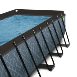 Exit Toys Exit - Piscina Stone gris 540 x 250 x 122 cm con filtro de cartucho* Piscinas|Juguetes De Verano