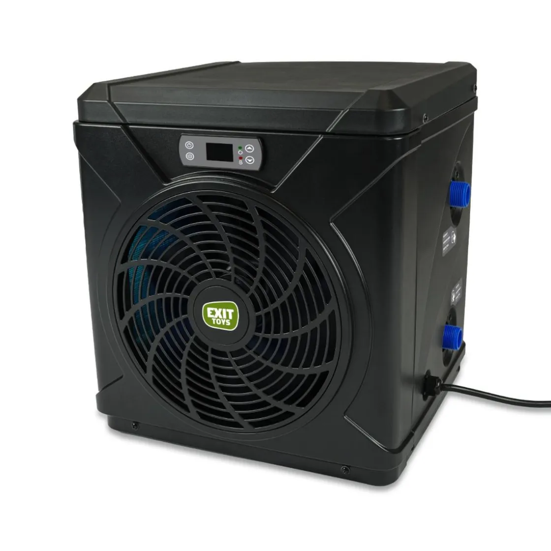 Exit Toys Exit - Piscina Wood efecto madera diámetro 427 x 122 cm con filtro de arena, cúpula y bomba de calor* Piscinas|Juguetes De Verano