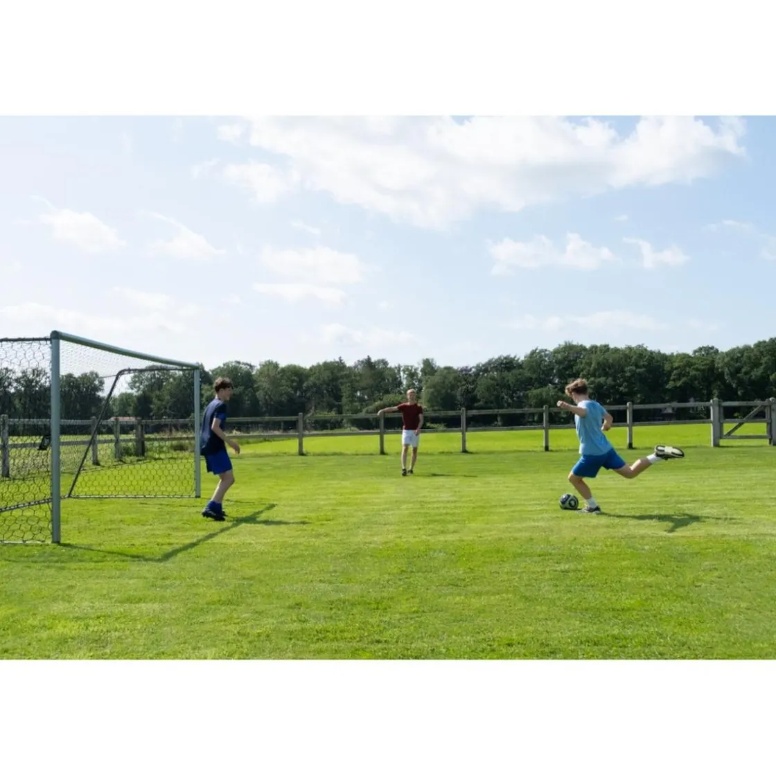 Exit Toys Exit - Portería de fútbol de aluminio Scala Maxi 500 x 200 cm