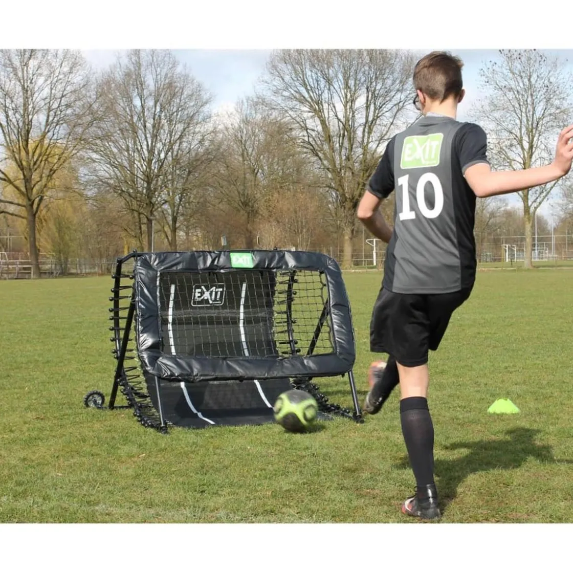 Exit Toys Exit - Portería reboteadora Kickback 124 x 90 cm* Deportes