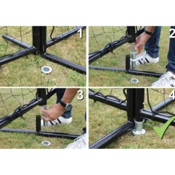 Exit Toys Exit - Red deportiva Backstop 300 x 600 cm* Deportes