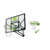 Exit Toys Exit - Tablero de baloncesto Galaxy transparente para pared con aro para mates