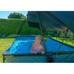 Exit Toys EXIT - Toldo de piscina rectangular 220 cm* Piscinas|Juguetes De Verano