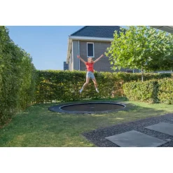 Exit Toys Exit - Trampolín deportivo de suelo Dynamic 427 cm negro