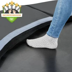 Exit Toys Exit - Trampolín deportivo de suelo Dynamic 366 cm negro