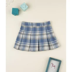 Prenatal Falda plisada tartán azul y beige para niña* Niña·Niña 2-10 Años|Niña 2-10 Años·Leggings Y Faldas