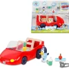 FAMOSA - Bluey - Bluey - Coche descapotable juguete con figura ㅤ* Coleccionables Y Mini Mundos