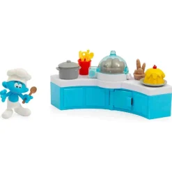 FAMOSA - Figura Pitufo Accesorios Cocina ㅤ* Coleccionables Y Mini Mundos