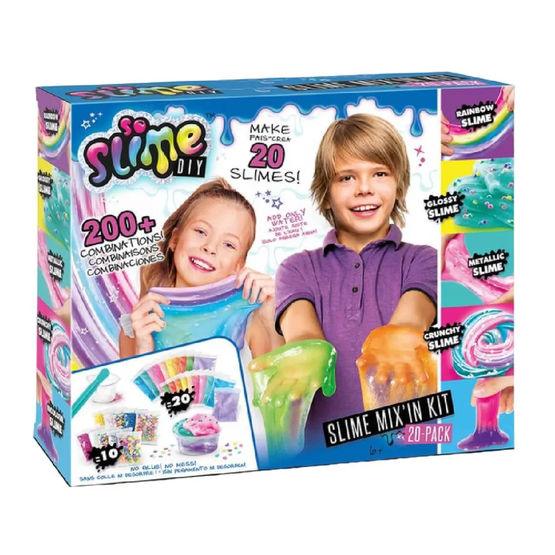 SO SLIME Fábrica de 20 Slime