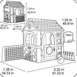 FEBER - Casa multiactividades 6 en 1