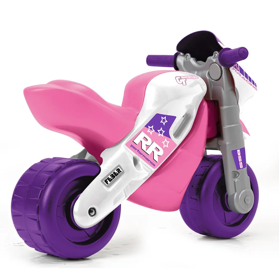 FEBER - Moto 2 con Casco - Rosa* Motos Y Triciclos