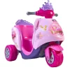FEBER - Moto infantil eléctrica rosa de 3 ruedas - Scooty Little Princess* Vehículos De Batería O A Pedales